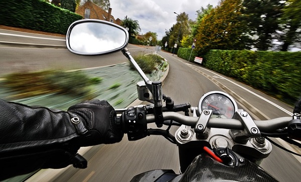 motorcycle view