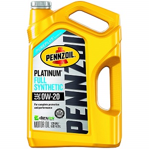 platinum pennzoil 0w-20 synthetic oil